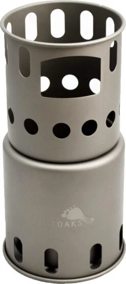 Titanium Small Backpacking Wood Burning Stove