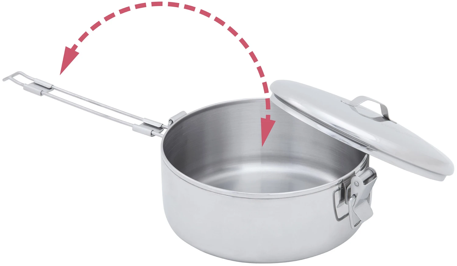 MSR Alpine™ StowAway Pot 1.1L - Billede 4