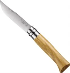 Opinel No 8 Stainless Steel Olive Wood